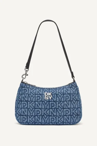 Jenny Denim Logo-Umhängetasche
