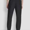 Jogginghose mit extra hoher Taille, Logo-Bund und weitem Bein Jogginghose mit extra hoher Taille, Logo-Bund und weitem Bein