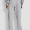 Jogginghose mit hochgeschnittenem Bund, Relaxed Fit und Varisty-Logo aus Strasssteinen Jogginghose mit hochgeschnittenem Bund, Relaxed Fit und Varisty-Logo aus Strasssteinen