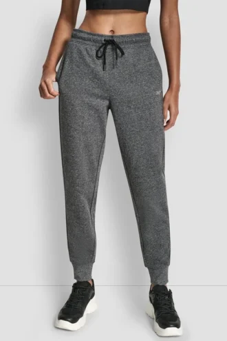 Jogginghose mit Strass-Logo und Bündchen Jogginghose mit Strass-Logo und Bündchen