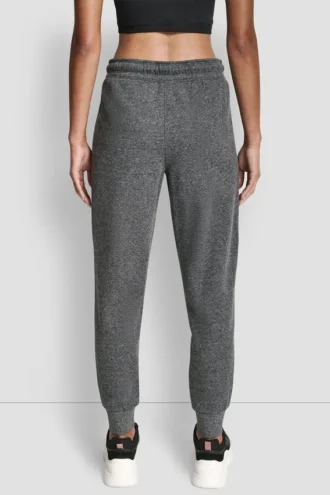 Jogginghose mit Strass-Logo und Bündchen Jogginghose mit Strass-Logo und Bündchen