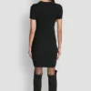 Kurzärmeliges Kleid mit Verzierungen Kurzärmeliges Kleid mit Verzierungen