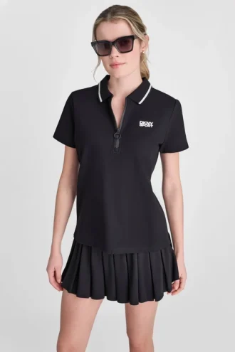 Kurzärmeliges Polohemd mit Logo