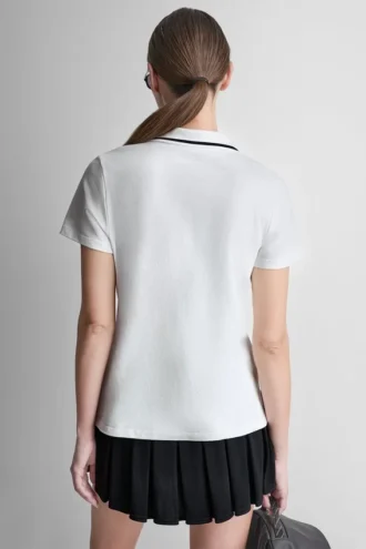 Kurzärmeliges Polohemd mit Logo