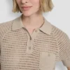 Kurzärmeliges Polohemd mit Ziernähten Kurzärmeliges Polohemd mit Ziernähten