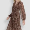 Langarm Maxi mit hoher bis tiefer Taille Langarm Maxi mit hoher bis tiefer Taille