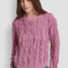 Langarm-Pullover mit Rundhalsausschnitt und Ziernähten an den Ärmeln Langarm-Pullover mit Rundhalsausschnitt und Ziernähten an den Ärmeln