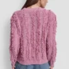 Langarm-Pullover mit Rundhalsausschnitt und Ziernähten an den Ärmeln Langarm-Pullover mit Rundhalsausschnitt und Ziernähten an den Ärmeln