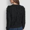 Langarm-Pullover mit Rundhalsausschnitt und Ziernähten an den Ärmeln Langarm-Pullover mit Rundhalsausschnitt und Ziernähten an den Ärmeln