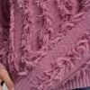 Langarm-Pullover mit Rundhalsausschnitt und Ziernähten an den Ärmeln Langarm-Pullover mit Rundhalsausschnitt und Ziernähten an den Ärmeln