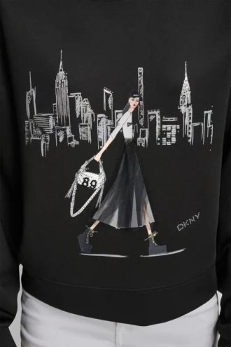 Langärmeliges Sweatshirt für den Mädelsausflug nach New York