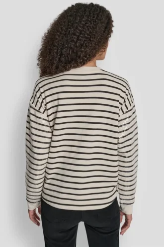 Langärmliges Sweatshirt mit Pailletten