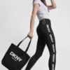 Leggings mit hohem Bund und Logo-Einfassung, 7/8-Länge Leggings mit hohem Bund und Logo-Einfassung, 7/8-Länge