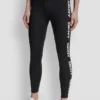 Leggings mit hohem Bund und Logo-Einfassung, 7/8-Länge Leggings mit hohem Bund und Logo-Einfassung, 7/8-Länge