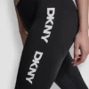 Leggings mit hohem Bund und Logo-Einfassung, 7/8-Länge Leggings mit hohem Bund und Logo-Einfassung, 7/8-Länge