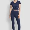Leggings mit hohem Bund und Logo in 7/8-Länge Leggings mit hohem Bund und Logo in 7/8-Länge