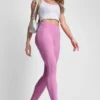 Leggings mit hohem Bund und Logo in 7/8-Länge Leggings mit hohem Bund und Logo in 7/8-Länge