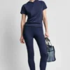 Leggings mit hohem Bund und Logo in 7/8-Länge Leggings mit hohem Bund und Logo in 7/8-Länge