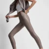 Leggings mit hoher Taille, 7/8-Schnitt, bedruckt, mit Taschen