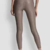 Leggings mit hoher Taille, 7/8-Schnitt, bedruckt, mit Taschen