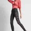 Leggings mit hoher Taille, Ombré-Logo und 7/8-Beinlänge
