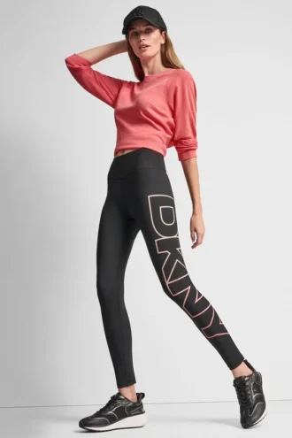 leggings mit hoher taille ombr logo und 7 8 beinlnge 1 330x495 - Leggings mit hoher Taille, Ombr&eacute;-Logo und 7/8-Beinl&auml;nge