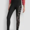 Leggings mit hoher Taille, Ombré-Logo und 7/8-Beinlänge