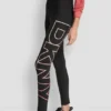 Leggings mit hoher Taille, Ombré-Logo und 7/8-Beinlänge