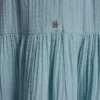 Maxi-Röck mit geraffter Taille und Stufen Maxi-Röck mit geraffter Taille und Stufen