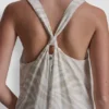 Maxikleid aus Leinenmischung mit Bindeband am Rücken Maxikleid aus Leinenmischung mit Bindeband am Rücken