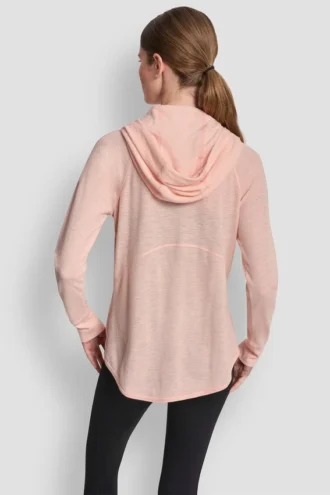 Mini-Hoodie mit durchgehendem Reißverschluss und Waffelstruktur Mini-Hoodie mit durchgehendem Reißverschluss und Waffelstruktur