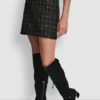 Minirock aus Bouclé-Tweed Minirock aus Bouclé-Tweed