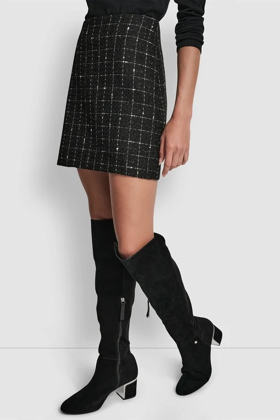 Minirock aus Bouclé-Tweed Minirock aus Bouclé-Tweed