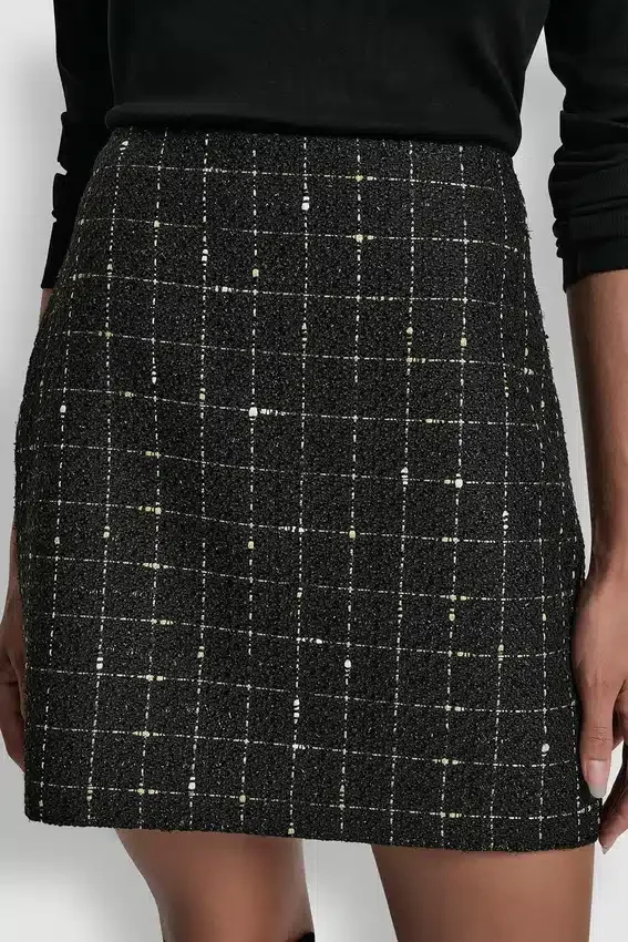 Minirock aus Bouclé-Tweed Minirock aus Bouclé-Tweed