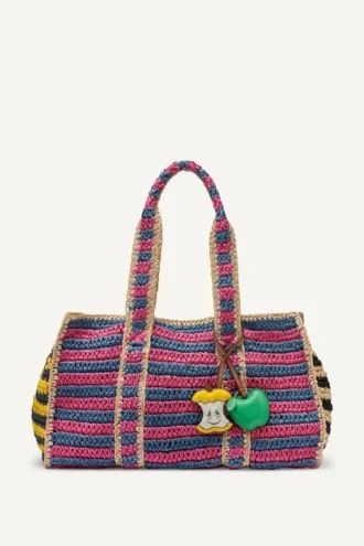 Nessa Raffia-Shopper
