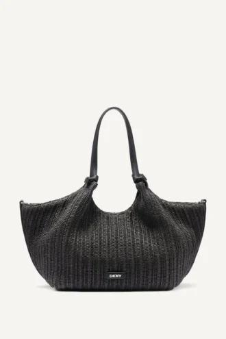 Paula Crochet Raffia Medium Commuter Shopper