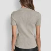 Polo-Pullover mit Lurex