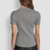 Polo-Pullover mit Lurex