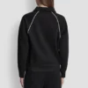 Polo-Sweatshirt mit Logo-Paspel Polo-Sweatshirt mit Logo-Paspel