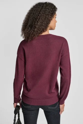 Pullover mit Pailletten-Verzierungen