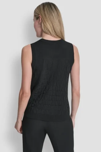 Pullover-Tops mit durchgehendem Logo
