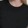 Pullover-Tops mit durchgehendem Logo