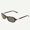 Rechteckige Sonnenbrille Rechteckige Sonnenbrille