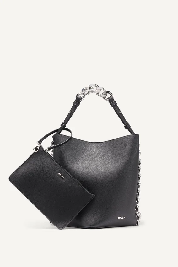 Riona Bucket Tasche mit Kettenverzierung Riona Bucket Tasche mit Kettenverzierung