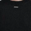 Ärmelloser Pullover mit Rundhalsausschnitt