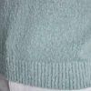 Ärmelloser Pullover mit Rundhalsausschnitt