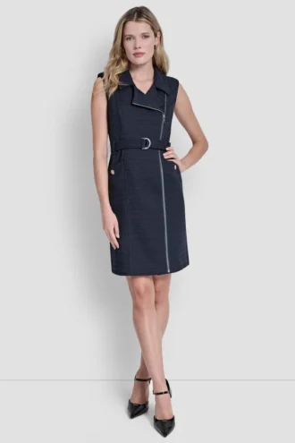 Ärmelloses Blazer-Kleid