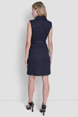 Ärmelloses Blazer-Kleid