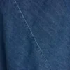 Ärmelloses Midi-Kleid aus Denim Ärmelloses Midi-Kleid aus Denim