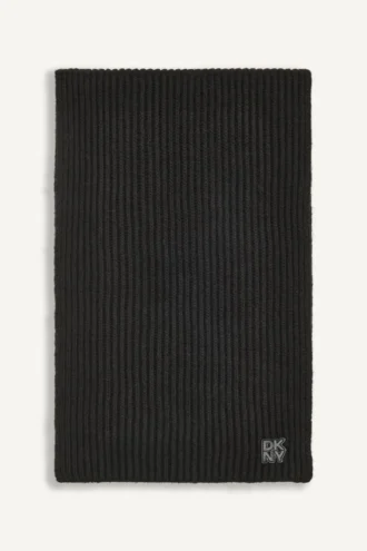 Schal mit Shaker-Stitch-Rippenmuster